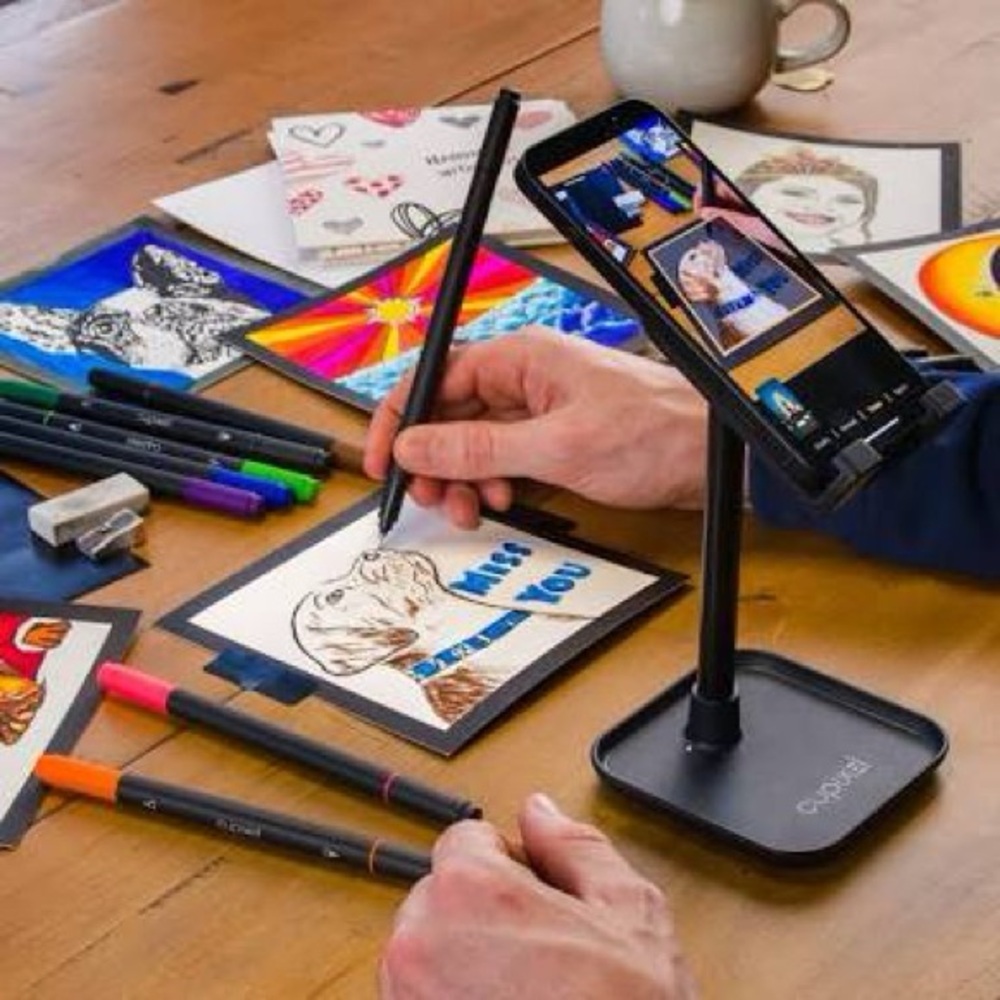 Art Supplies Set with Stand and Markers